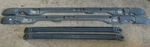 Chrysler Town & Country Dodge Caravan Roof Luggage Rack Rails Cross Bars Black. Fixed Price $129.00.