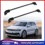 For Vw Tiguan 10-18 Volkswagen Roof Rack Cross Bars Luggage Carrier Set. Fixed Price $85.49.