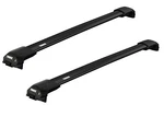 Thule Roof Rack Edge Raised Rail Wingbar Black For Volvo V50 Estate. Fixed Price $444.89.