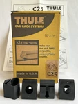 Thule C25 Clamp-ons Roof Rack Mounting Kit Ski Carrier 597 598 585 586 Usa Black. Fixed Price $23.99.