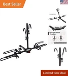 Platform Rack 2 Bikes - Hitch Mounted Tray Carrier Suv, Van, & T.... Fixed Price $200.42.