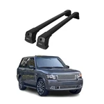 Roof Racks For Land Rover Range Vogue 2002-2012 L322 Aluminium Black 2X. Fixed Price $179.99.