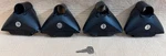 Set Yakima Control Towers Ski Bike Car Roof Rack + Sks Locks Key 8000214. Fixed Price $129.95.