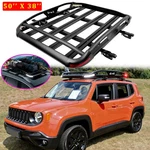 For Jeep Renegade 2015-26 Roof Rack Luggage Cargo Basket+cross Bars W/ Led Light. Fixed Price $229.08.