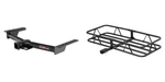 Trailer Hitch Receiver W/ Cargo Carrier Basket Fixed 500 Lbs Curt Class #13193. Fixed Price $386.99.