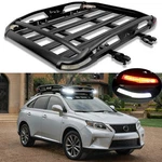 50" 38" Roof Rack Cargo Basket Cross Bars W/ Led Lights For Lexus RX350 RX330. Fixed Price $229.11.