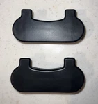 New Set Of 2 Replacement Thule Tracrac Sr Base Rail End Caps. Fixed Price $29.95.