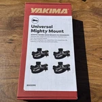 Yakima New #8003590 Universal Cross Bar Roof Rack Mighty Mounts Set 4. Fixed Price $74.25.