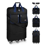 Expandable Rolling Duffle Bag Wheeled Luggage Foldable Suitcase 30" 36" 40". Fixed Price $39.98.