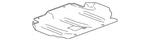 Genuine Gm Rear Under Body Shield 23135959. Fixed Price $179.95.