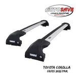 Thule Wingbar Edge Silver Roof Bars Set For Lexus Ux 250H & 300E 19-22 Rails. Fixed Price $425.30.