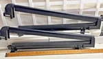 Thule #597 Carrier Rack Set Of 2 For 4 Skis Snowboards W/locks & Key. Fixed Price $60.00.
