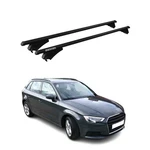 For Audi A3 Sportback E-tron 16-18 Black Flush-mounted Roof Rails Cross Bars. Fixed Price $219.90.