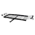 Tow Tuff 62 Inch Steel Cargo Carrier And Bike Rack, Fits All Receivers. Fixed Price $122.31.
