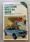 Datsun 240Z 410 Pick-up Truck 1961-1972 Shop Service Repair Manual Engine Guide. Fixed Price $29.99.
