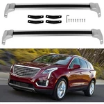 2X Roof Rack For 2017-2020 Cadillac XT5 Cross Bar Black+silver Aluminum Luggage. Fixed Price $101.45.