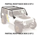 Smittybilt 77717-02 Partial Roof Rack Box For 18-24 Jeep Wrangler Jl 4DR. Fixed Price $420.62.
