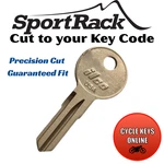 Sportrack Roof Keys Replacement Made Cut To Codes 001-200. Fixed Price $7.99.