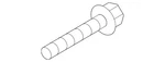 Genuine Ford Differential Housing Bolt W716983-S439. Fixed Price $6.00.