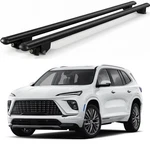 For Buick Enclave 2025-2026 Roof Rack Cross Black Aluminum Set. Fixed Price $129.99.