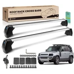 Black Aluminum Alloy Roof Rack Cross Bars For Land Rover Defender 110 20-23 Suv. Fixed Price $184.99.