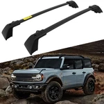 Roof Rack Cross Bar Luggage Carrier Aluminum 2021-2022 Ford Bronco. Fixed Price $56.79.