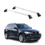 Roof Rack Cross Bars Luggage Carrier For Bmw X5 E53 E70 2000-2013 Alu Silver 2X. Fixed Price $119.99.