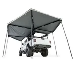 Smittybilt Overlanding 270 Degree Awning Roof Rack Mounted Grey 600D Polyester. Fixed Price $625.95.