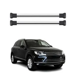 Roof Rack Cross Bars Luggage Carrier For Vw Touareg 2011-2018 Gray 2PCS. Fixed Price $89.99.