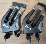 Thule Universal 575 Snowboard Carrier Roof Rack Complete Locks & Keys Read Descr. Fixed Price $90.25.