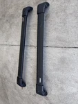 Thule 7602B Aeroblade Edge Flush Mount Roof Rack Cross Bars Medium Black W/key. Fixed Price $249.99.