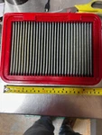 Trd Air Filters Red X 10" Saturated Id 5.25" 7/8THS PTR43-00072 Toyota. Fixed Price $44.44.
