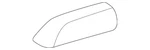 Toyota 4RUNNER Pro Roof Rack Cover Driver Side Black 63492-35030 Fits 2010-19. Fixed Price $56.00.