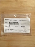 LOT#5078 - Genuine Subaru Roof Rack Screw 91183XC00A. Fixed Price $6.99.