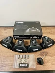 Thule Evo Flush Rail Foot Pack 710601 + Metal Lock Set (free 74.95$ Value). Fixed Price $225.21.