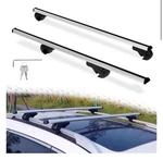 54" Universal Roof Rack Cross Bars Adjustable Max 50'' Lockable Aero Aluminum. Fixed Price $30.68.