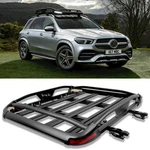 For Mercedes-benz Gle 350 450 Amg 50" Roof Rack Cargo Basket Carrier Cross Bars. Fixed Price $229.11.