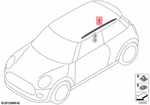 Genuine Mini Cooper Jcw One F56 F66 Sd Se Roof Railing Right 51137331932. Fixed Price $243.61.