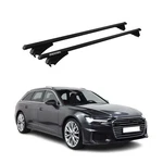 Top Roof Racks Cross Bars For Audi A6 RS6 Wagon 2021-2024 Black Aluminium 2PCS. Fixed Price $219.99.