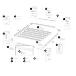 Thule Windshield Windscreen Spoiler 864MM Caprock Platform. Fixed Price $116.23.