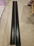 Yakima Corebar Cross Bars Pair Black Small 50. Fixed Price $145.00.