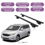 Erkul Roof Rack Cross Bars For Nissan Quest 2011-2017 Raised Rails Black. Fixed Price $189.90.
