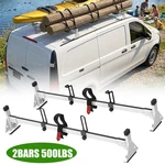 White 2 Bar Heavy Duty Van Roof Rack 500LBS For Mercedes-benz Metris. Fixed Price $105.99.