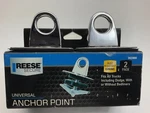 Reese 9423800 Pick-up Truck Universal Chrome Point 2-PK Bed Anchors. Fixed Price $22.95.