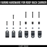 Curt 19242 Replacement Fairing Hardware For Roof Rack Cargo Carrier 18115. Fixed Price $36.99.