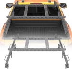 Adjustable Steel Pick-up Truck Trunk Bed Rack Cargo Carrier For Toyota Tacoma. Fixed Price $313.49.
