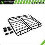 Universal Steel Black Roof Rack Basket Heavy-duty L64" X W36.6" H5.9". Fixed Price $337.62.