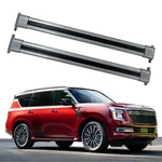 Fits Nissan Armada/patrol 2025 2026 2027 Y63 Roof Rack Cross Bars Silver Carrier. Fixed Price $139.30.
