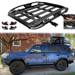 For Toyota 4RUNNER Roof Rack Luggage Cargo Carrier Basket & Crossbar + Led Light. Fixed Price $229.46.