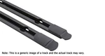 Rhino-rack Fits Toyota Tacoma Rts Tracks W/hardware & End Caps Pair. Fixed Price $93.95.